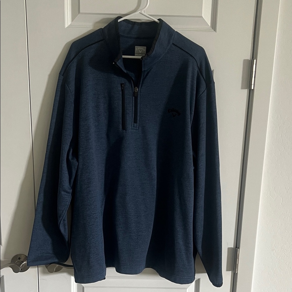 Callaway Men's Dark Navy Half-Zip Pullover